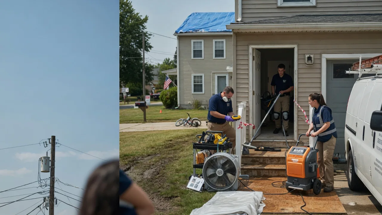 Water Damage Repair in Metamora, IN near me